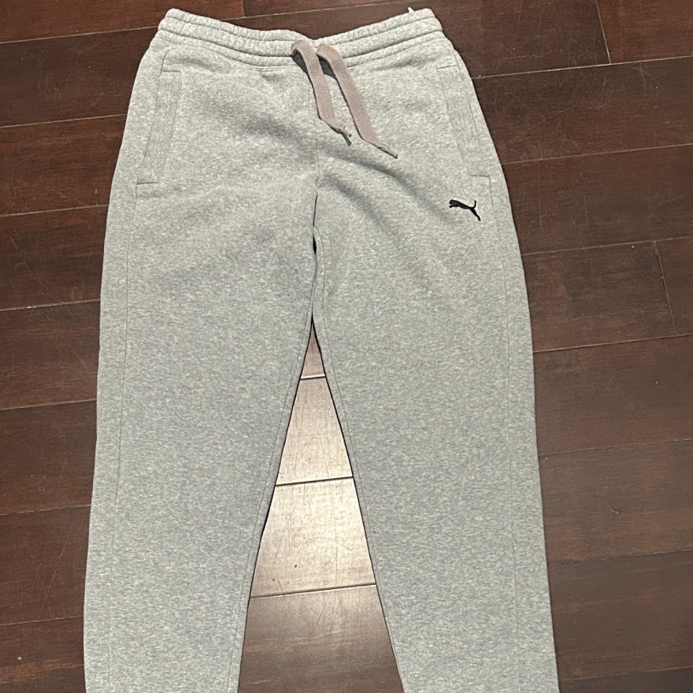 Puma Kids Light Gray Joggers